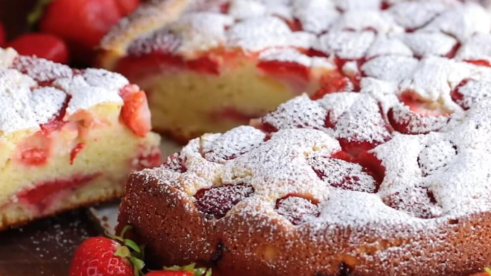 Kolač sa jagodama, recept