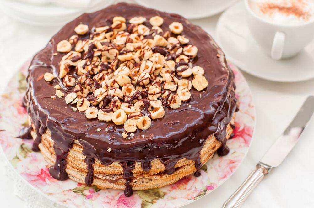 NAJLEPŠA KREMASTA TORTA OD PALAČINAKA 