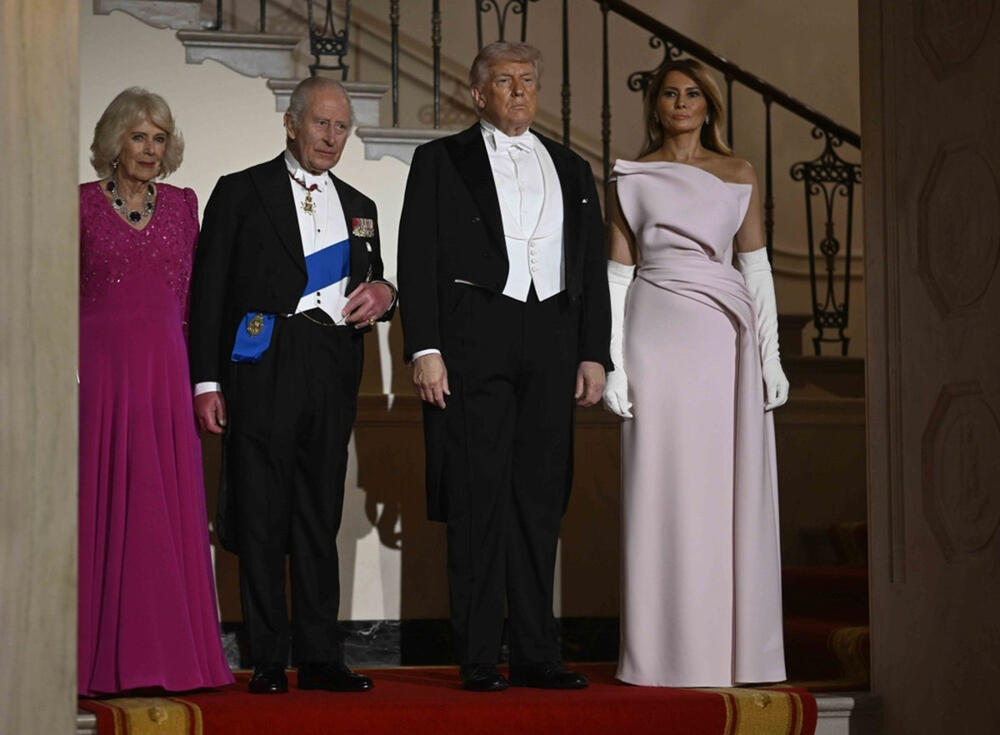 Melanija Tramp, Kraljica Kamila, Donald Tramp, Kralj Čarls III