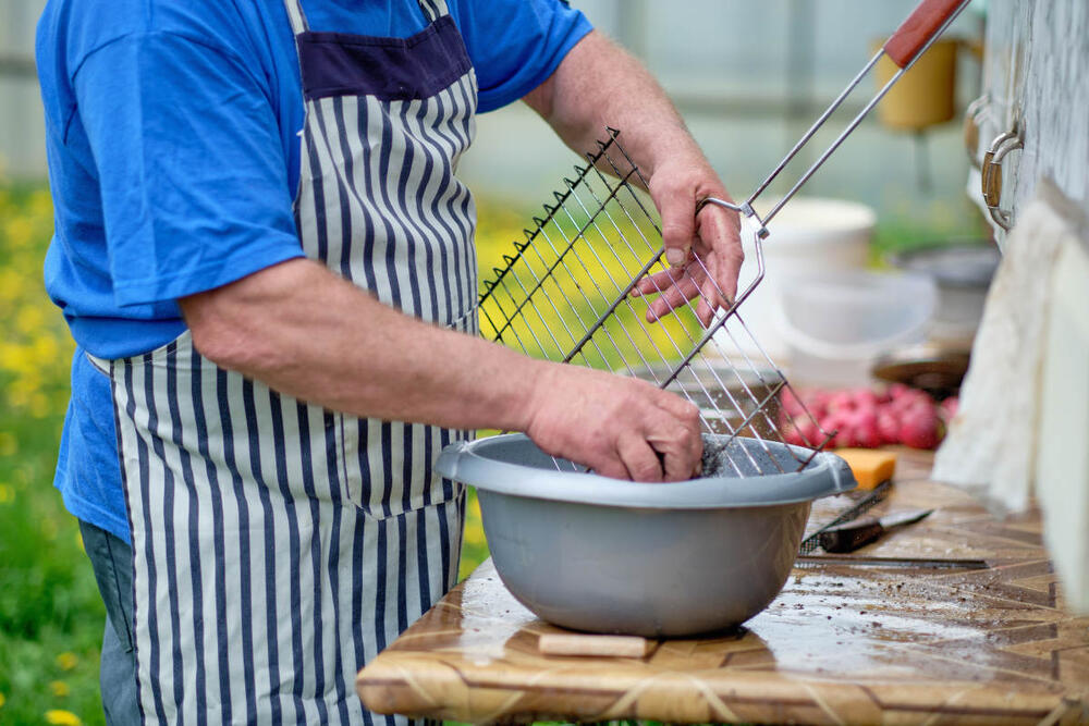 Roštilj, Rešetka roštilja