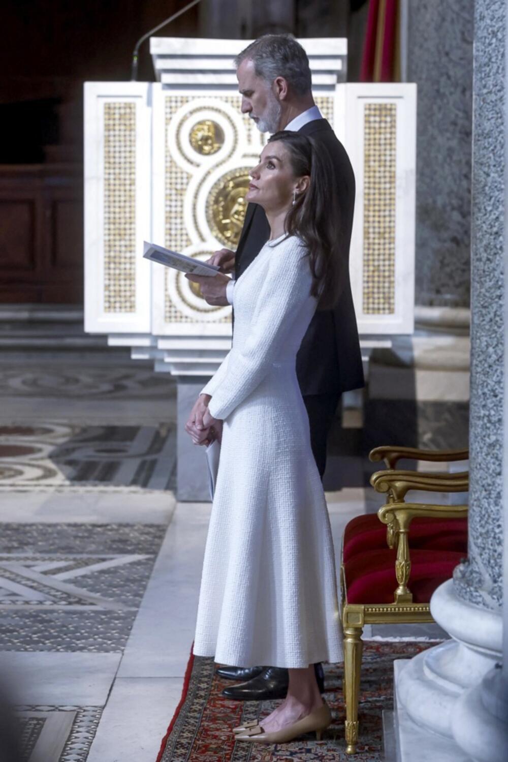 Haljine A-kroja su omiljene kraljici Leticiji od Španije već godinama, a ovog proleća nosi isključivo takve modele.