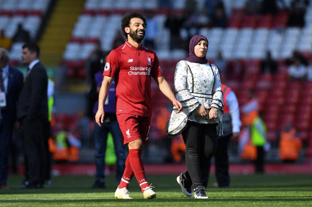 Mohamed Salah sa suprugom Magi