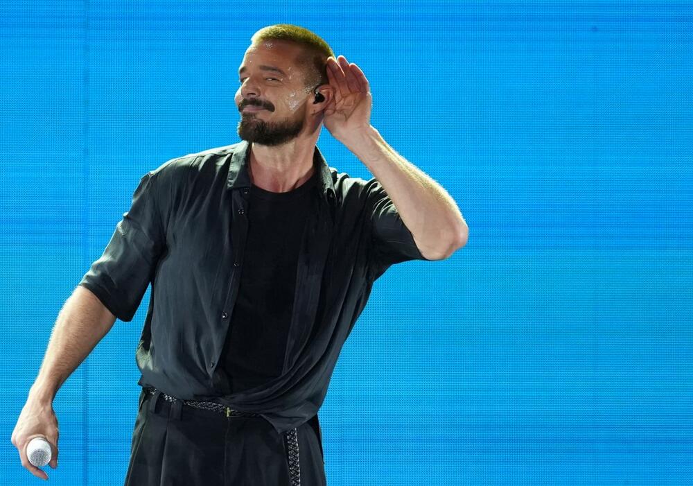 Riki Martin na koncertu u Beogradu