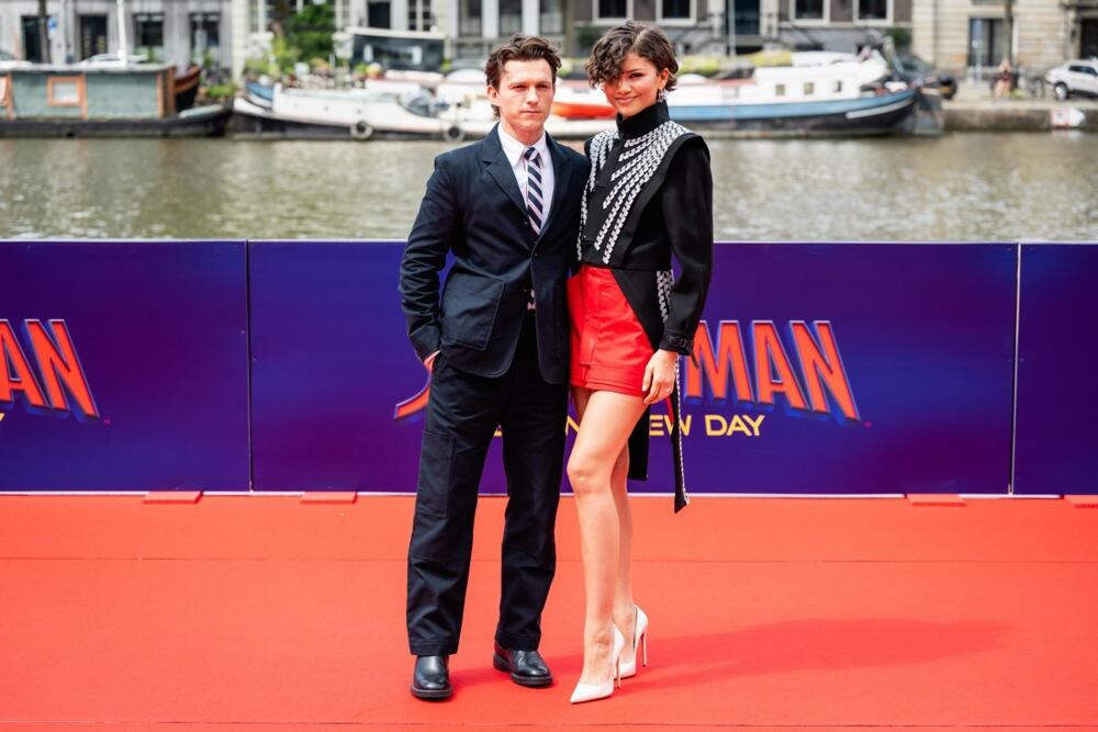 Tom Holand i Zendeja na promociji filma "Spajdermen: Novi dan" u Amsterdamu
