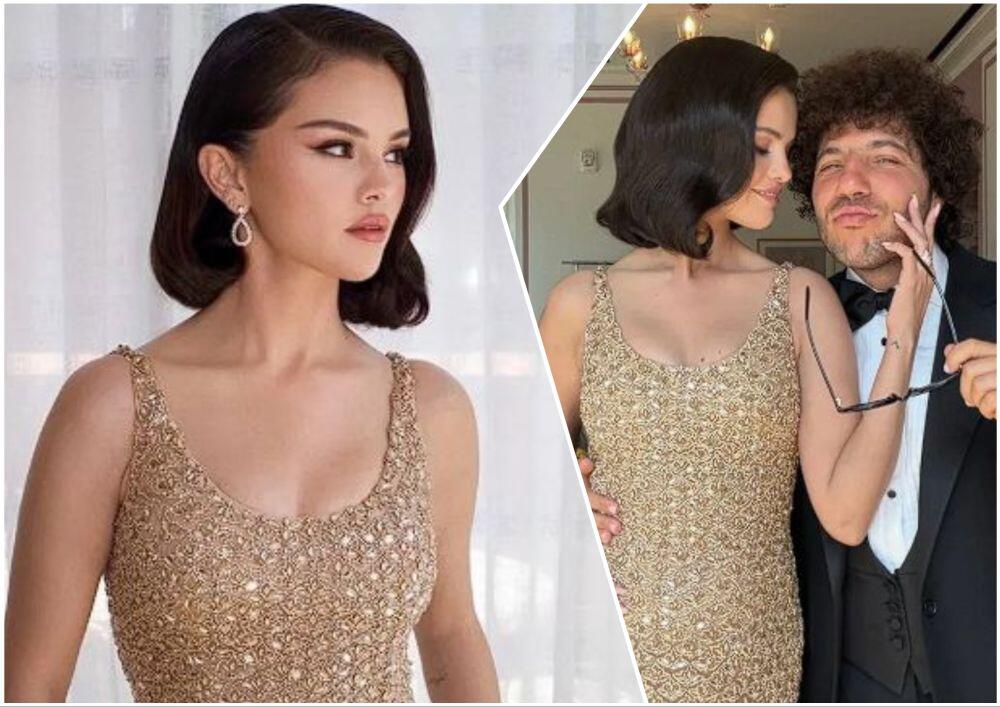 Selena Gomez je venčanju Tejlor Svift i Travisa Kelsija bila u društvu supruga Benija Blanka