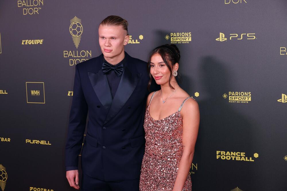 Erling Haland i njegova devojka Isabel