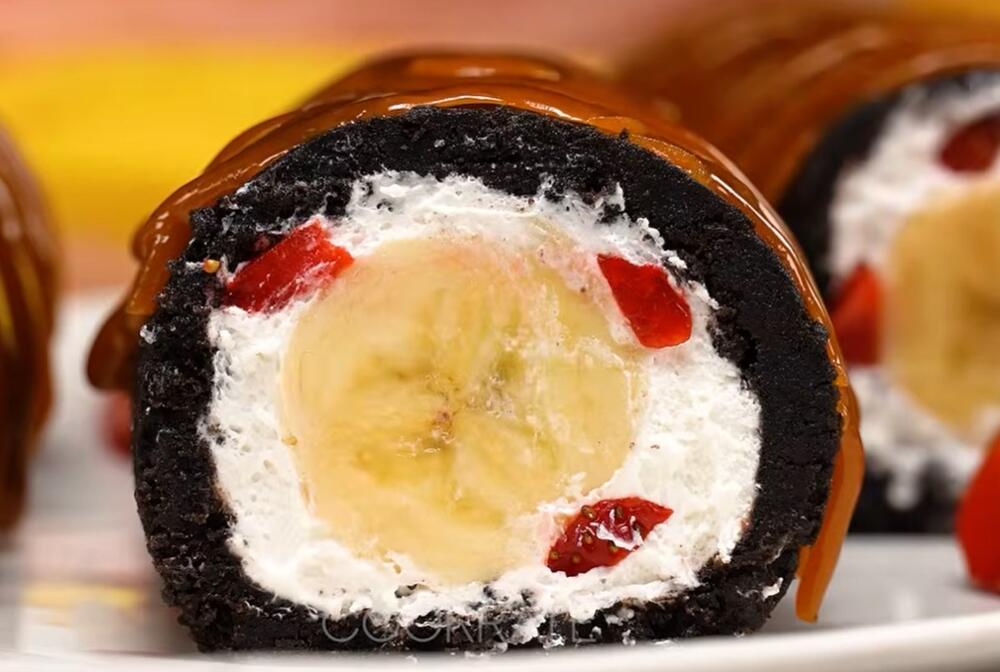 Voćni rolat bez pečenja, recept