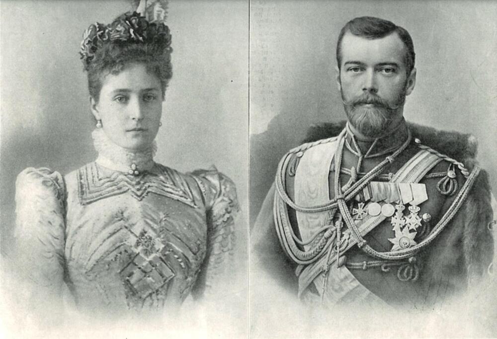 Carica Aleksandra Fjodorovna i car Nikolaj II Romanov