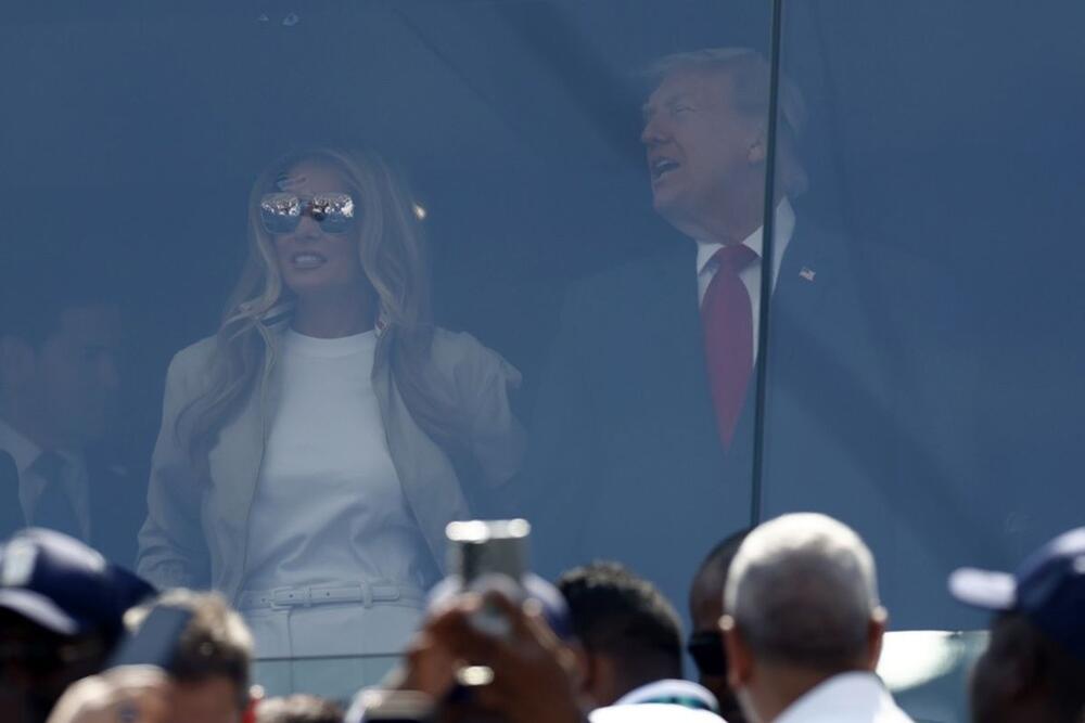 Melanija Tramp, Donald Tramp