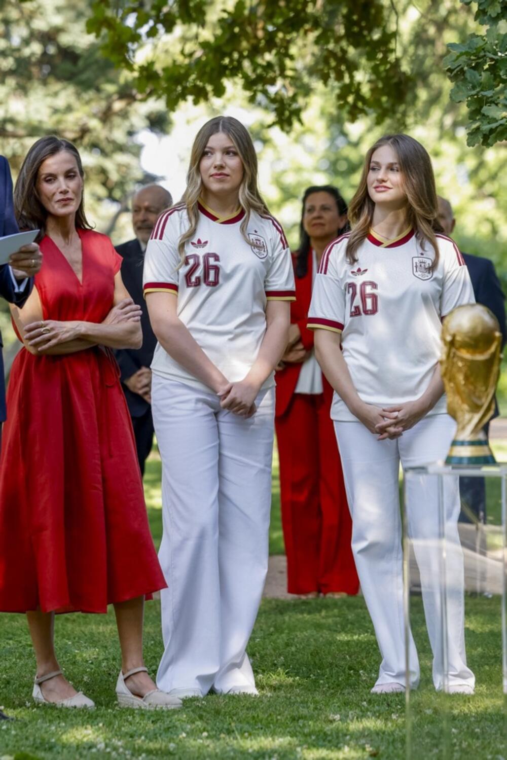 Španska kraljevska porodica je posle finala Mundijala organizovala prijem za reprezentaciju Španije