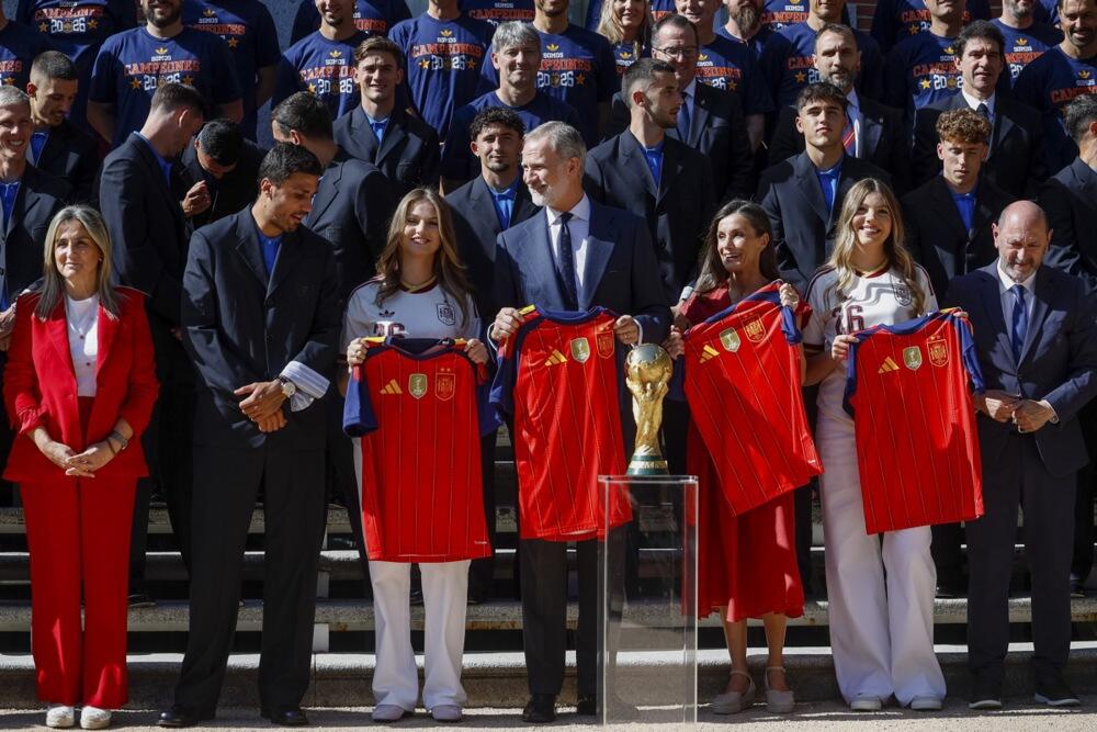 Španska kraljevska porodica je posle finala Mundijala organizovala prijem za reprezentaciju Španije