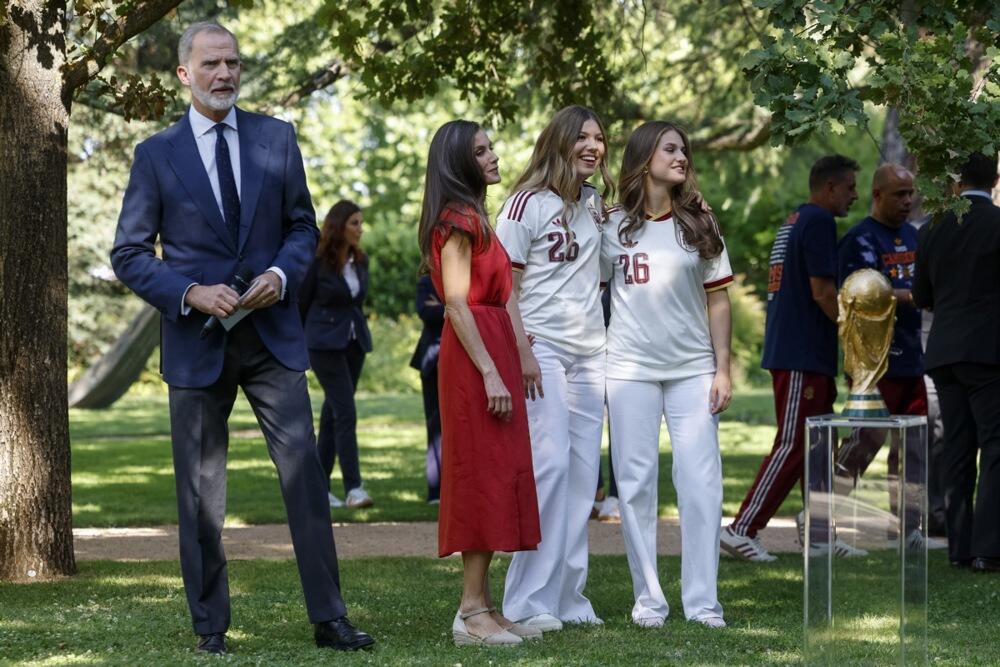 Španska kraljevska porodica je posle finala Mundijala organizovala prijem za reprezentaciju Španije
