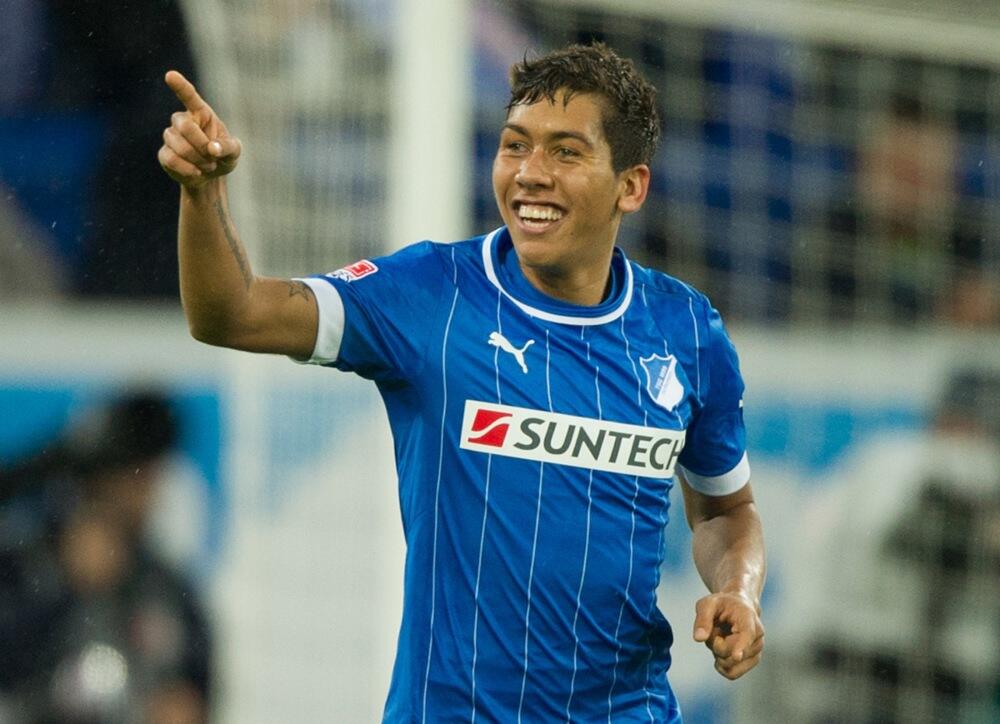 Firmino u dresu Hofenhajma 2012. godine
