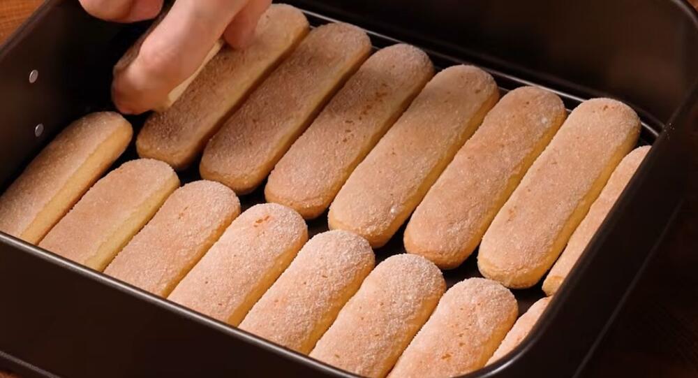 Torta sa piškota i rolerima, priprema