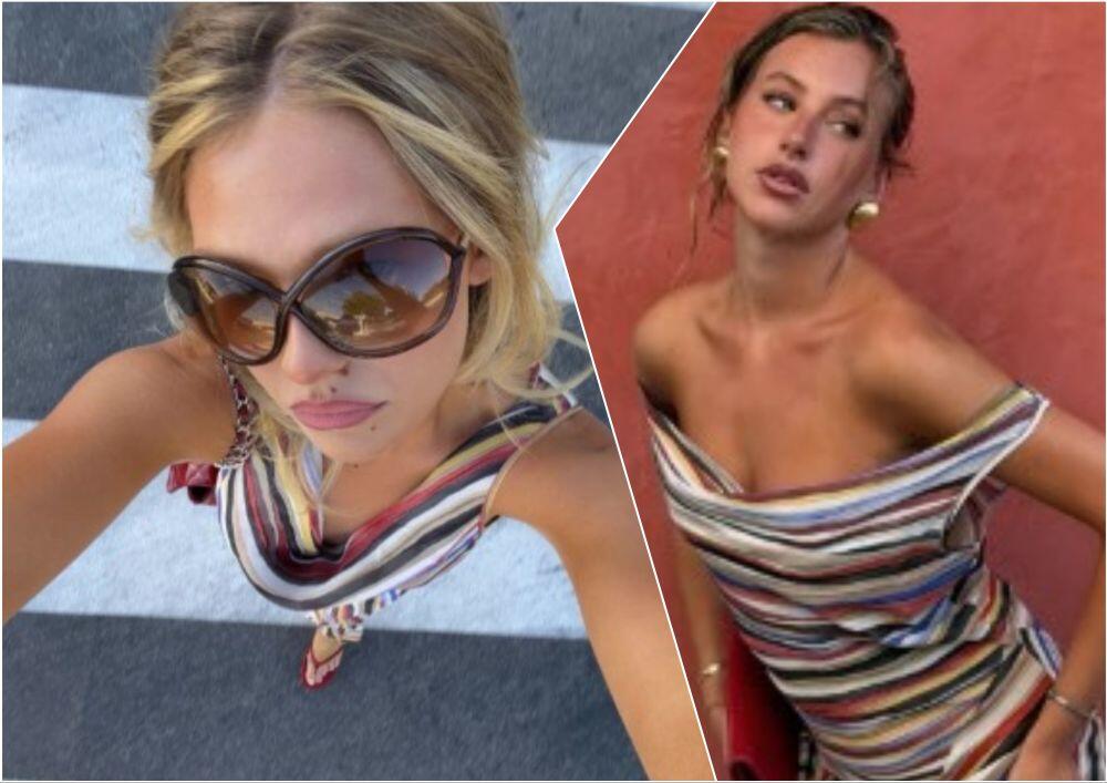 Šarena, prugasta haljina Cora modne kuće Réalisation Par