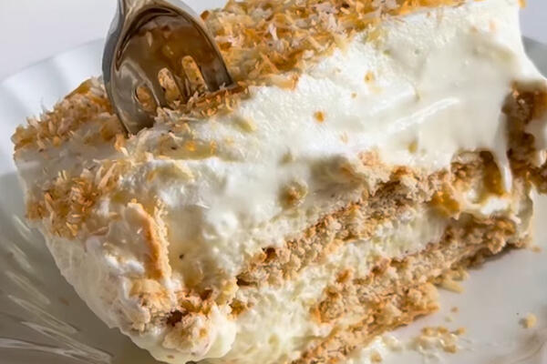 Recept za kolač sa kokosom i kesom koji se ne peče: Kremasti dezert idealan za tropske letnje dane