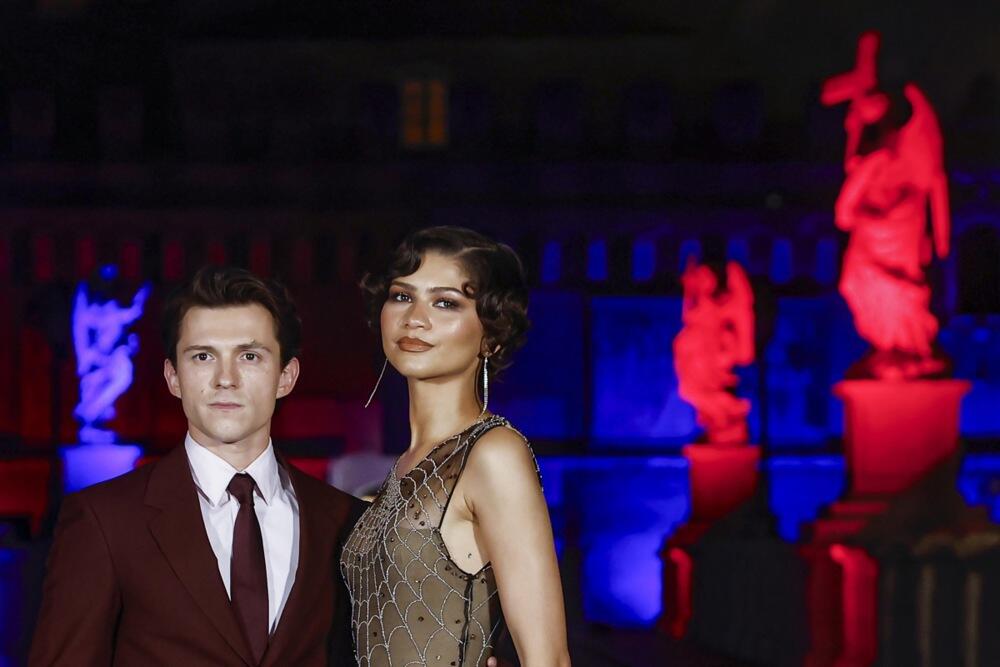 Tom Holand i Zendeja na premijeri filma 'Spajdermen: Novi dan' u Rimu