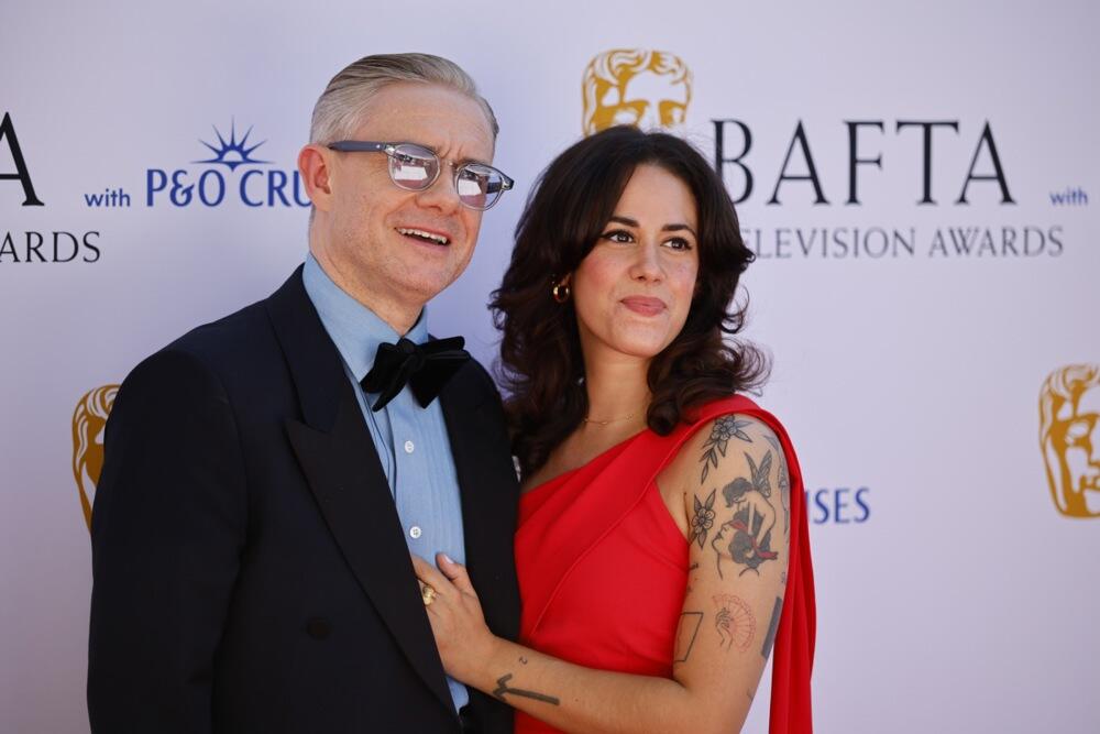 Martin Frimen i Rašel Benaisa na dodeli BAFTA nagrada