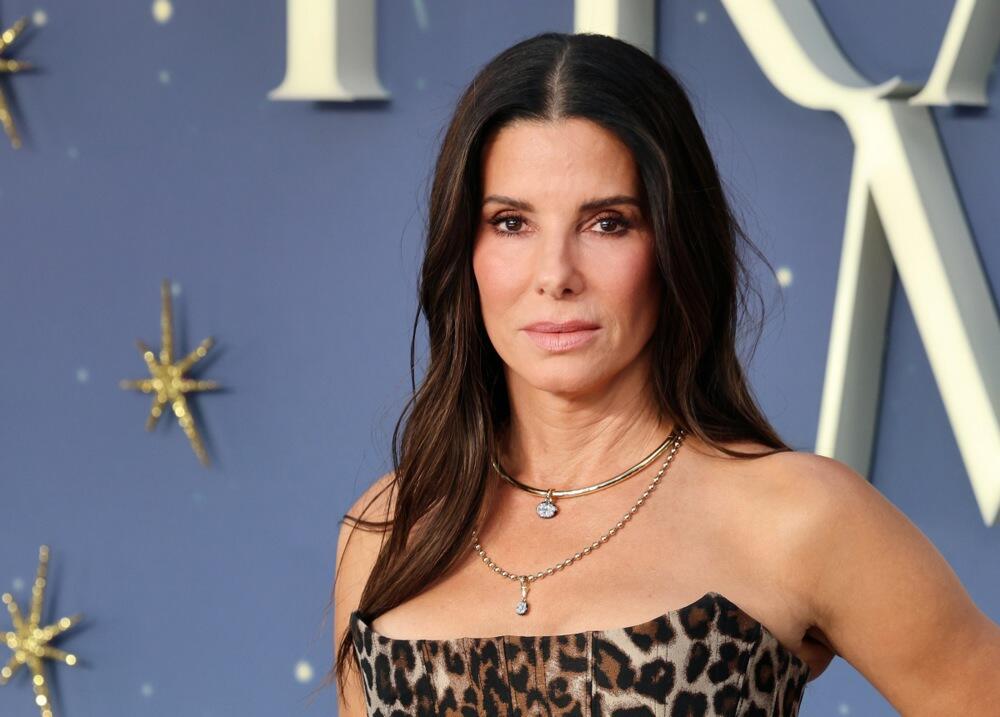 Sandra Bulok na premijeri filma 'Praktična magija 2' u Londonu