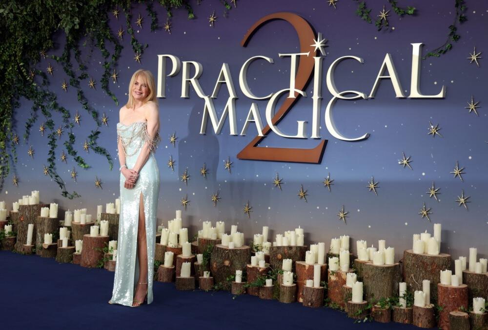 Nikol Kidman na premijeri filma "Praktična magija 2" u Londonu