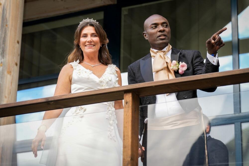 Princeza Marta od Norveške i šaman Durek Veret na svom venčanju