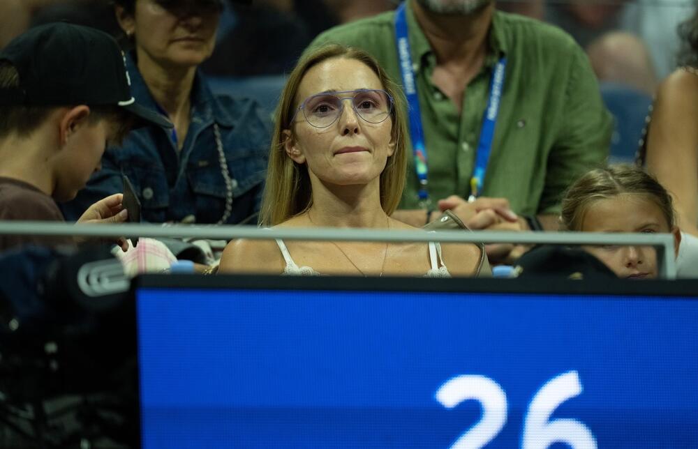 Jelena Đoković na tribinama US Opena 2026.