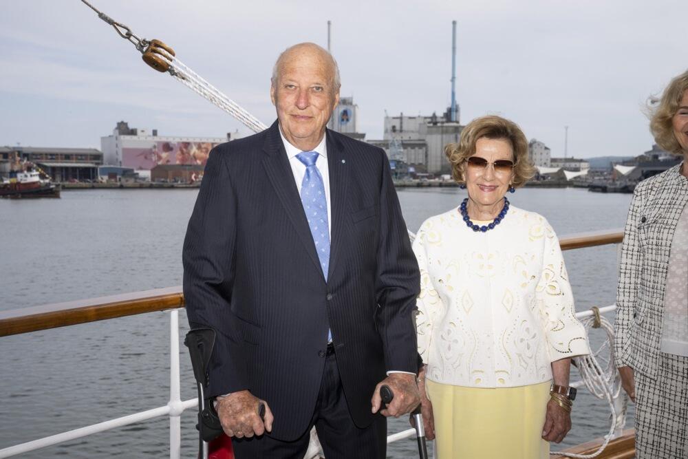 Kralj Harald i kraljica Sonja su ostali zajedno do kraja njegovog života