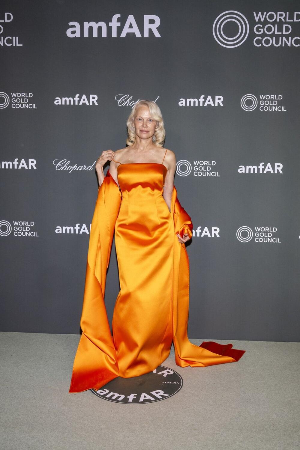 <p>Sinoć je u Veneciji održana amFAR gala, a apsolutna kraljica večeri je bila glumica Pamela Anderson.</p>