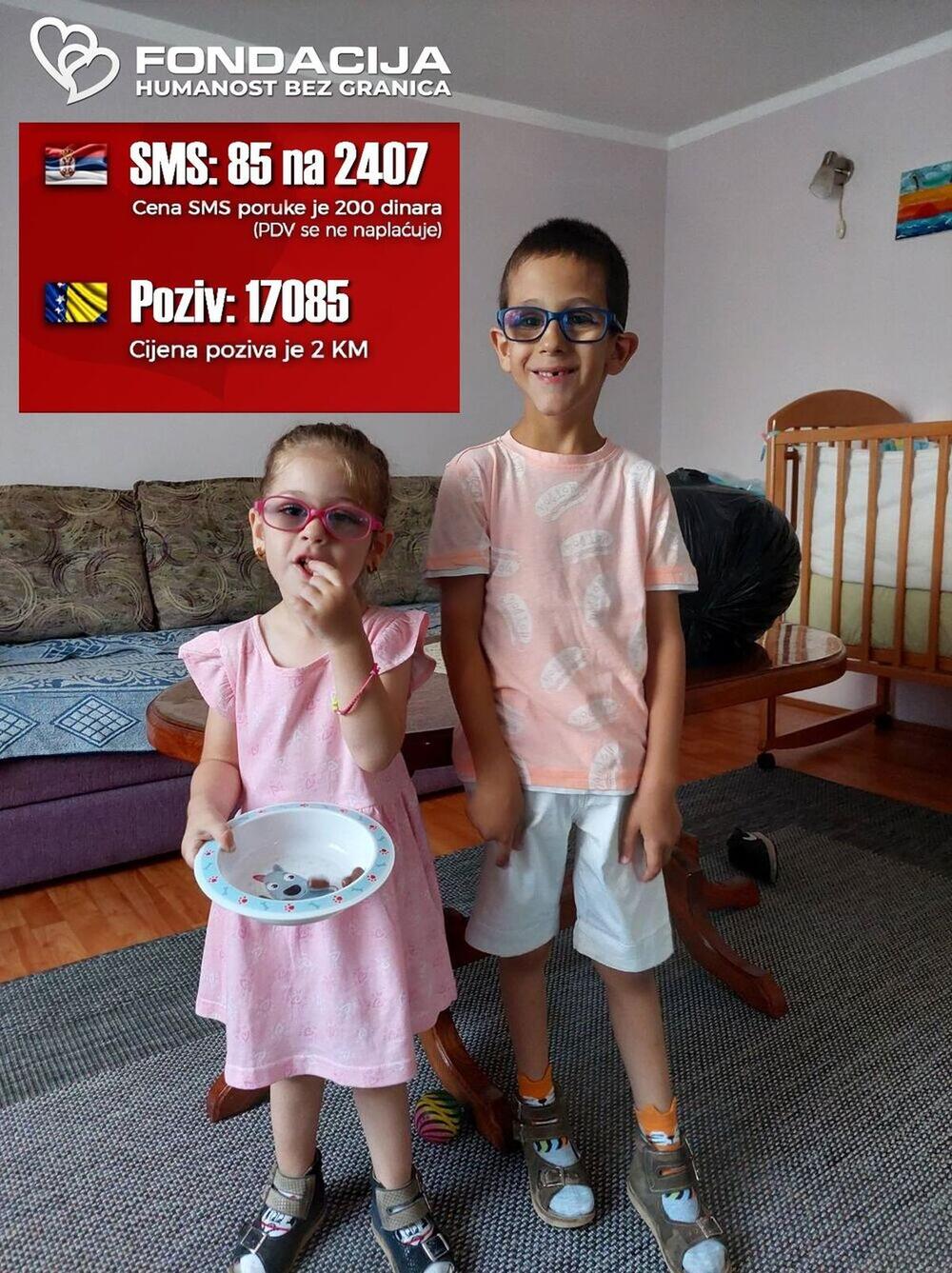 Mihajlo i Mina žive sa bakom i tatom koji se bore za njih svaki dan 