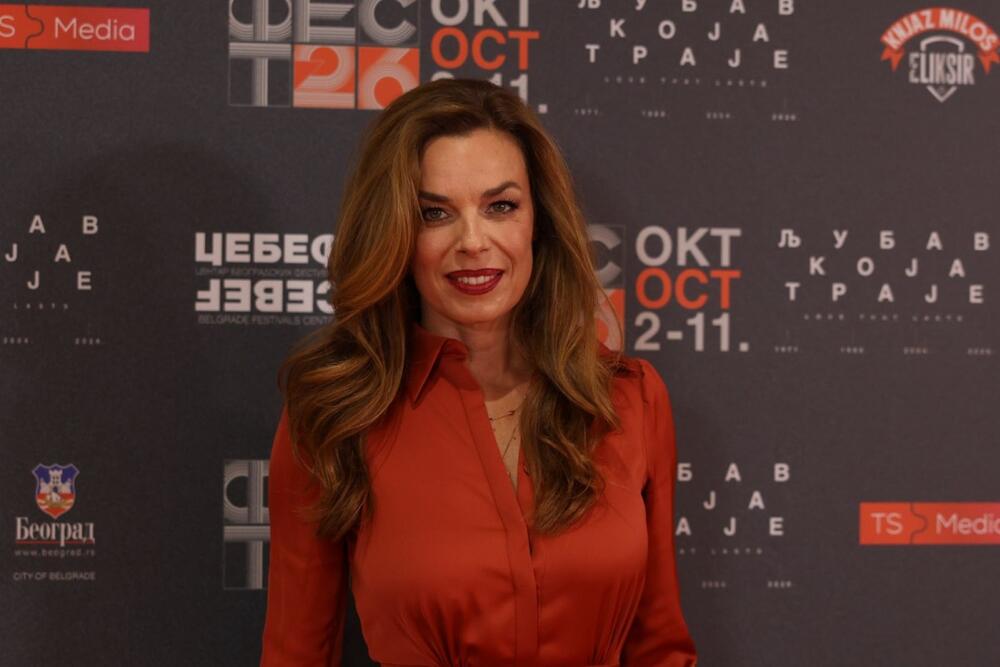 Katarina Radivojević na premijeri filma 'Zlatni rez '42 - Djeca Kozare'