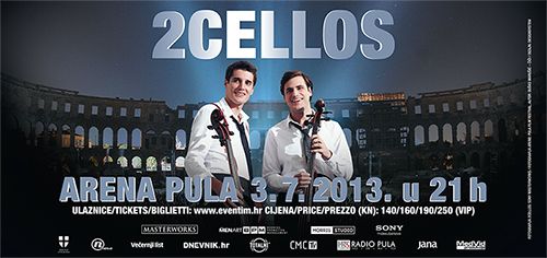 2Cellos, plakat