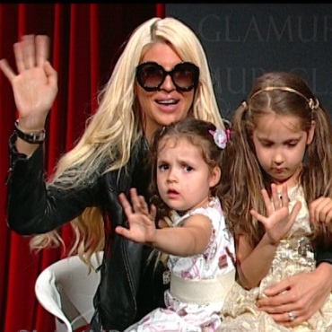 Jelena Karleuša sa ćerkama Atinom i Nikom, Foto: Glamur, Happy TV