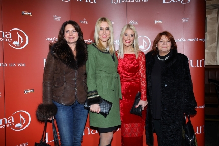 Branka Pujić, Irina Radović, Vanja Gavrovski, Nataša Ristić, foto: promo