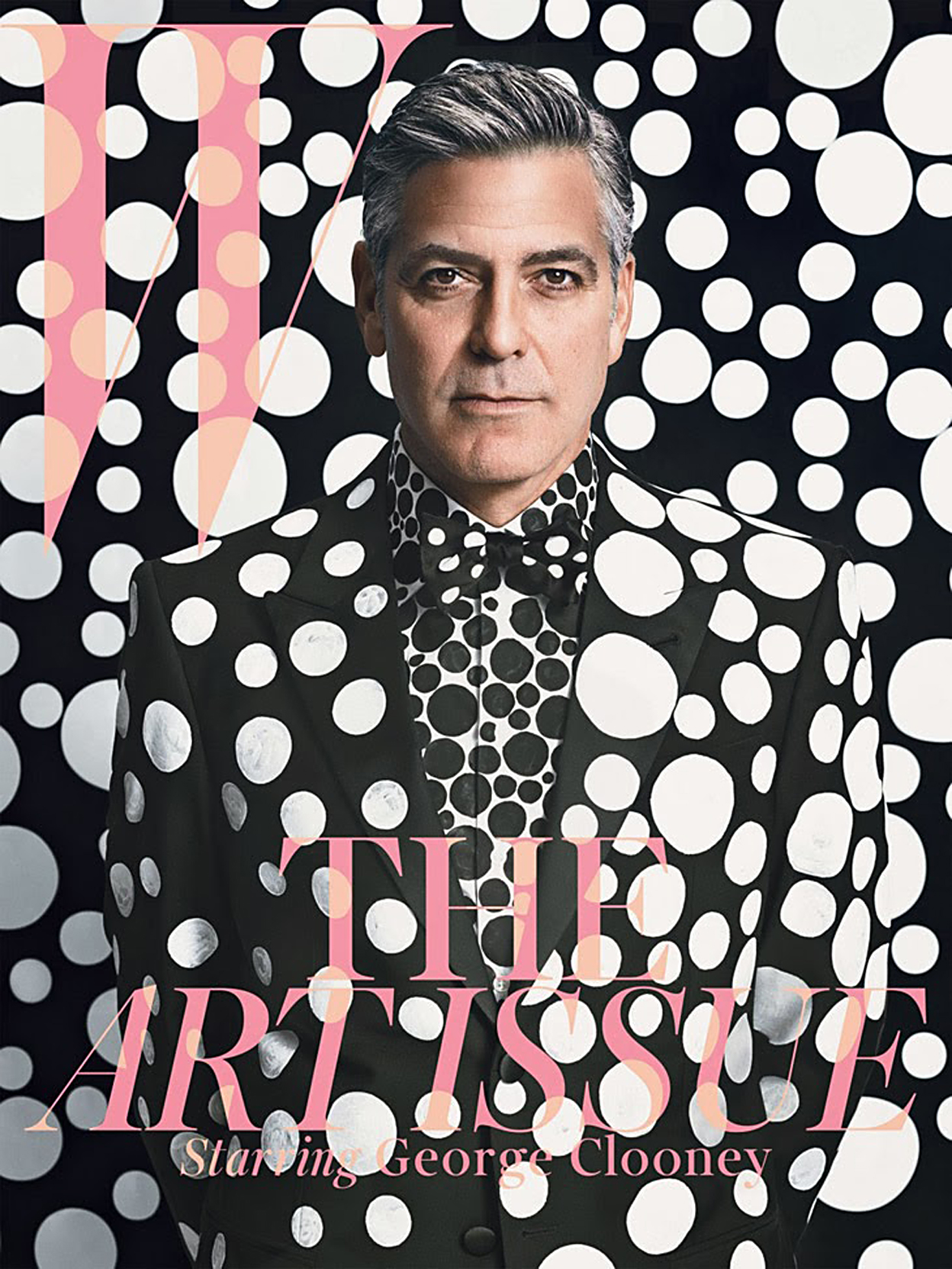 Džordž Kluni na naslovnoj strani magazina W, Profimedia