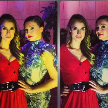 Sandra Meljničenko i Nina Badrić, Instagram 