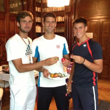 Novak, Marko i Đorđe Đokovića, foto: Facebook