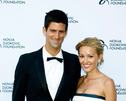 Novak Đoković, Jelena Ristić, foto: Profimedia