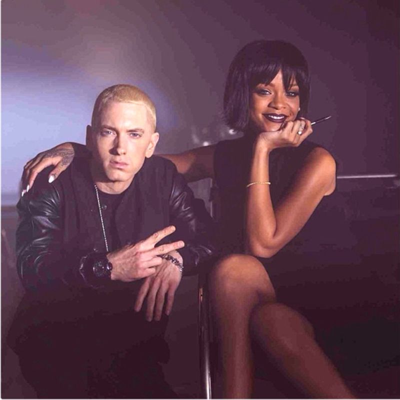 Eminem i Rijana, foto: Profimedia