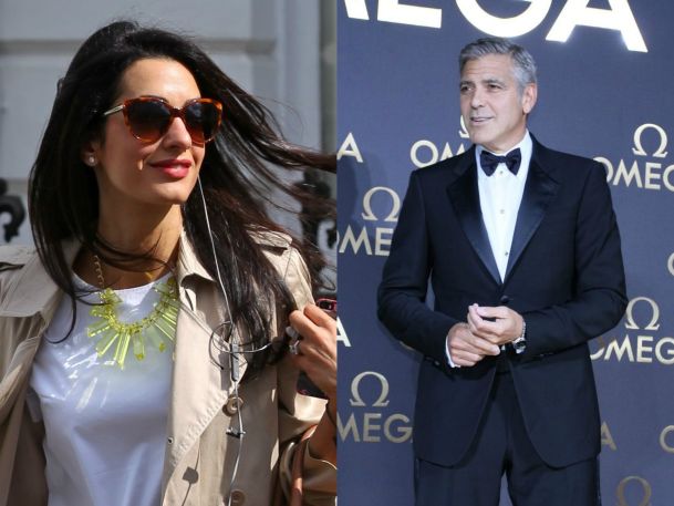 Amal Alamudin i Džordž Kluni, Foto: Profimedia