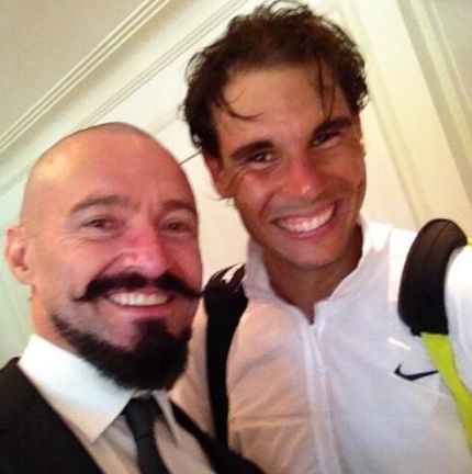 Hju Džekmen, Nadal, foto: Twitter