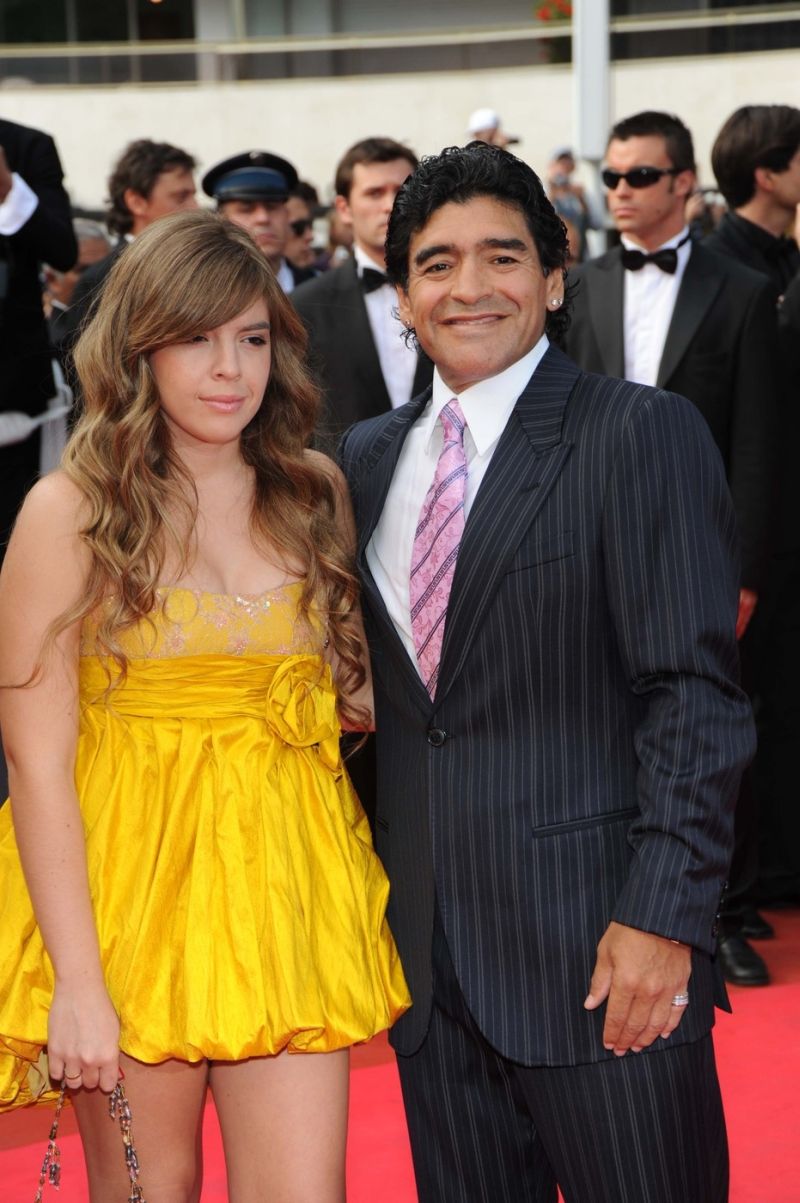 Dalma i Dijego Maradona, foto: Profimedia