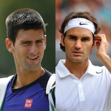Novak Đoković i Rodžer Federer, Foto: Profimedia