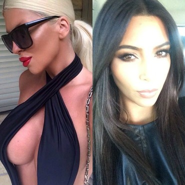 Jelena KArleuša / Kim Kardašijan, foto: Instagram