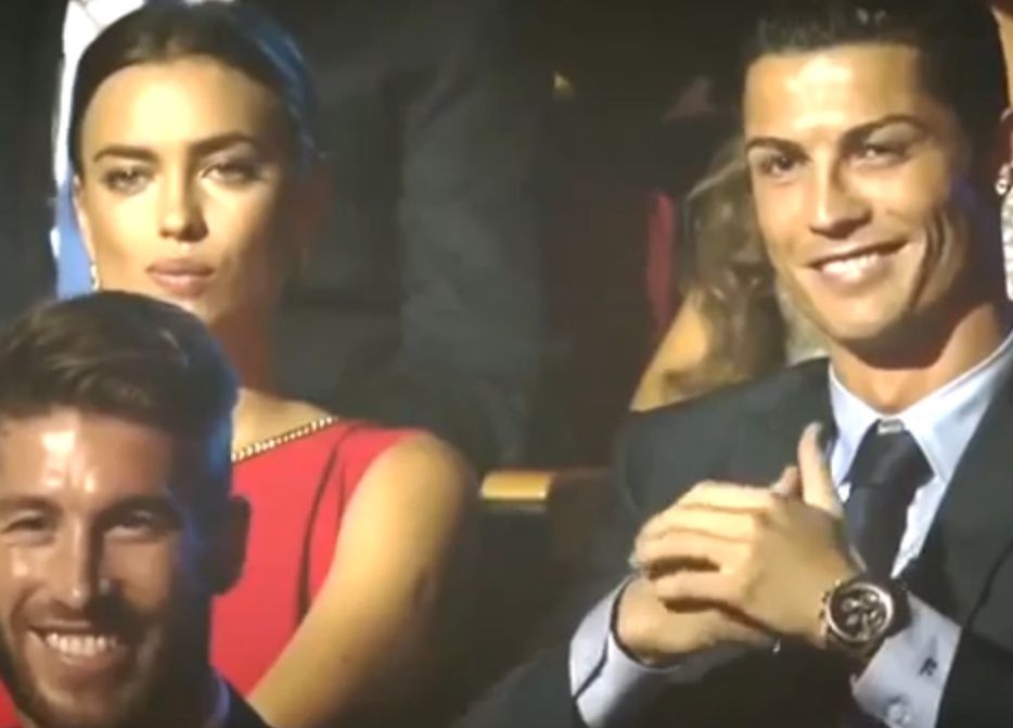 Kristijano Ronaldo, Irina Šajk, foto: screenshot