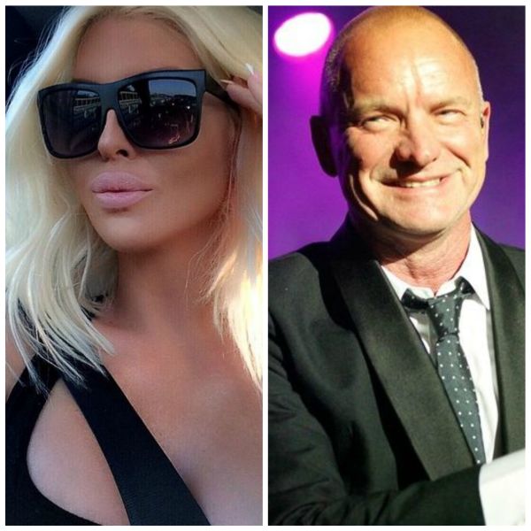 Jelena Karleuša, Sting, foto: Instagram, Profimedia