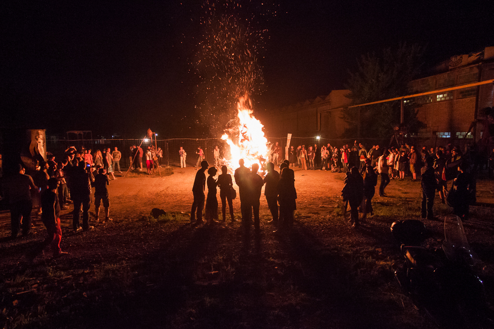 Burning man, foto: Magdalena Stanković