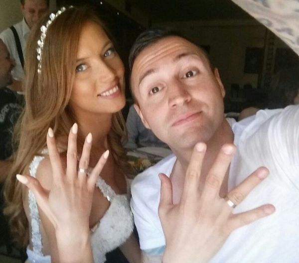Nenad Aleksić Ša sa suprugom Ivanom, foto: Instagram