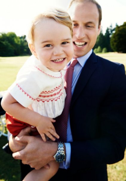 Princ Vilijam sa sinom Džordžom, foto: Profimedia 