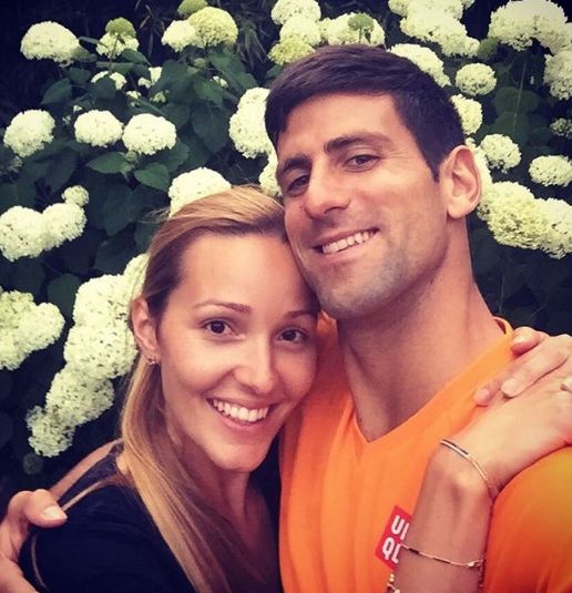 Novak, Jelena Đoković, foto: Instagram