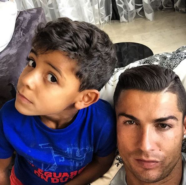 Kristijano Ronaldo sa sinom, Foto: Instagram